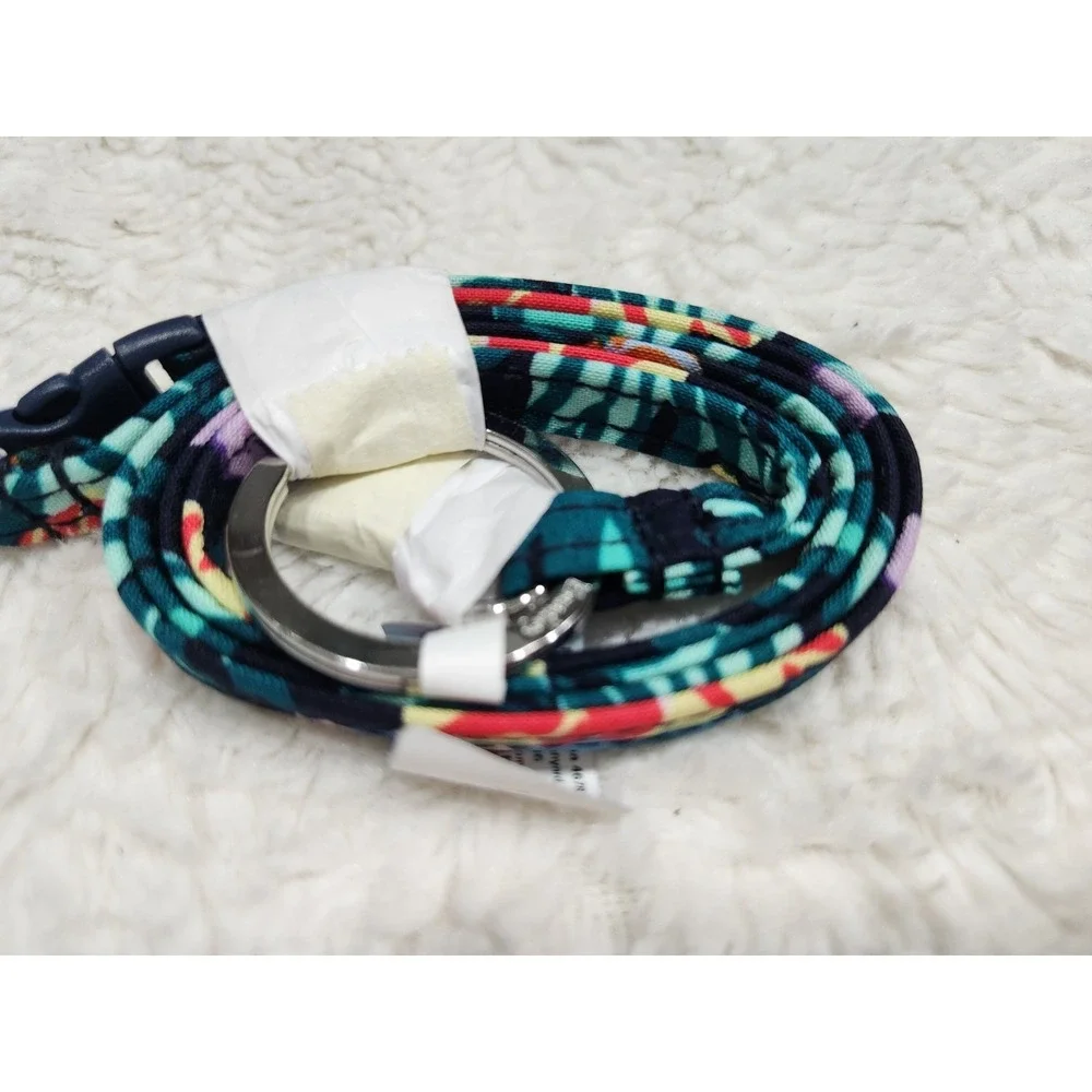 Vera Bradley Breakaway Lanyard Happy Blooms 12476-V46 New With Tags NWT